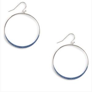 Marlyn Schiff - Beky Shimmer Hoop Earrings